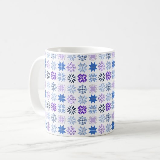 Mug Flèche de neige scandinave (Devant gauche)