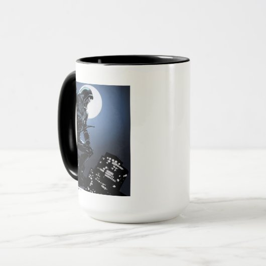Mug Flèche | Flèche verte au clair de lune (Devant gauche)