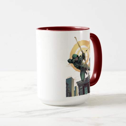 Mug Flèche | Flèche verte Du Toit (Devant droit)