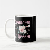 Mug Flèche Fleur Joyeuse Grand-Mère De L'Épouse Groom (Gauche)