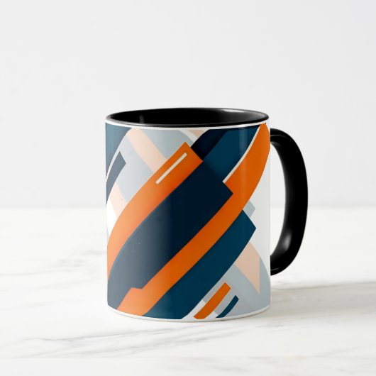 Mug Flèche géométrique en gras (Devant droit)