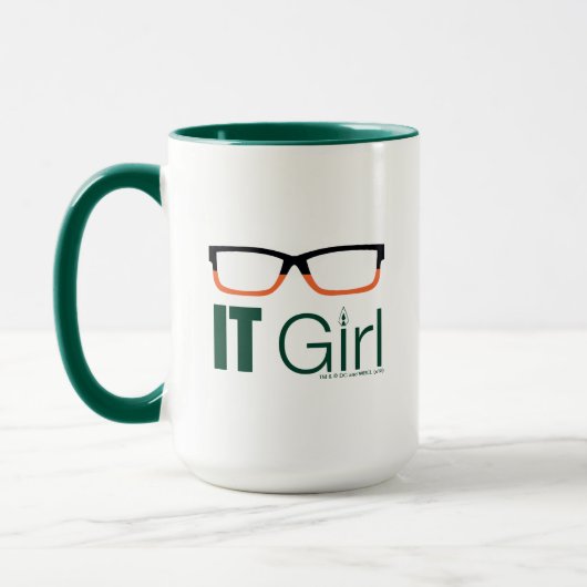Mug Flèche | Graphique de lunettes pour filles IT (Gauche)