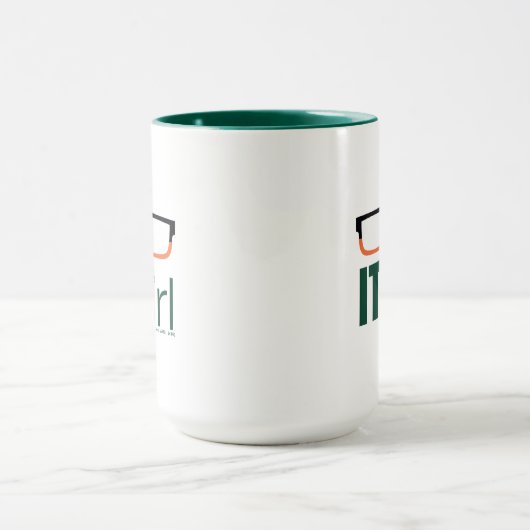 Mug Flèche | Graphique de lunettes pour filles IT (Centre)