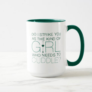 Mug Flèche   le genre de fille qui doit caresser ?