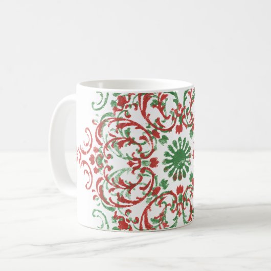 Mug Flèche-neige de vacances (Devant gauche)