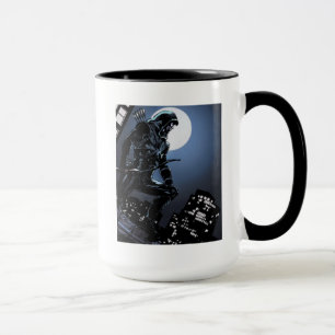 Mug Flèche verte de la flèche   dans le clair de lune