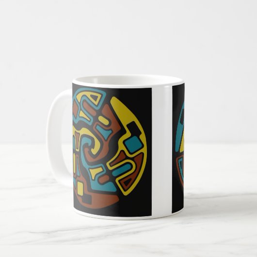 Mug Flèches abstraites (Devant gauche)