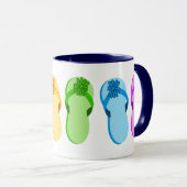 Mug Flèches arc-en-ciel (Devant droit)