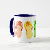 Mug Flèches arc-en-ciel (Devant gauche)