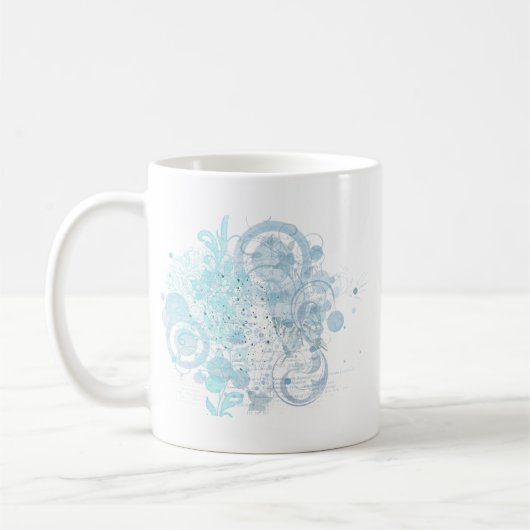 Mug Flèches bleues (Gauche)
