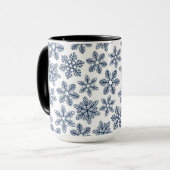 Mug Flèches bleues (Devant gauche)