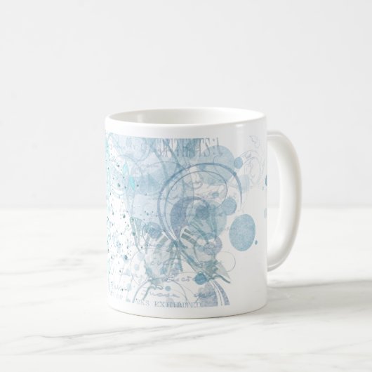 Mug Flèches bleues (Devant droit)