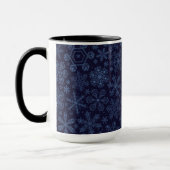 Mug Flèches bleues sur bleu (Gauche)