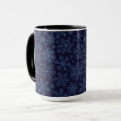 Mug Flèches bleues sur bleu (Devant gauche)