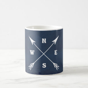 Mug Flèches compass