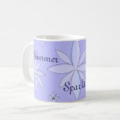 Mug Flèches de neige dansantes (Devant gauche)