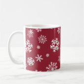 Mug Flèches de neige personnalisables (Gauche)