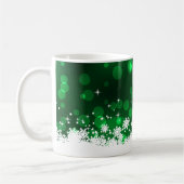 Mug Flèches de neige - Vert (Gauche)