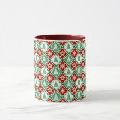 Mug Flèches de Noël et arbres de Noël (Centre)