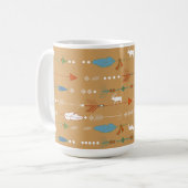 Mug Flèches d'orignal de Bohême (Devant gauche)