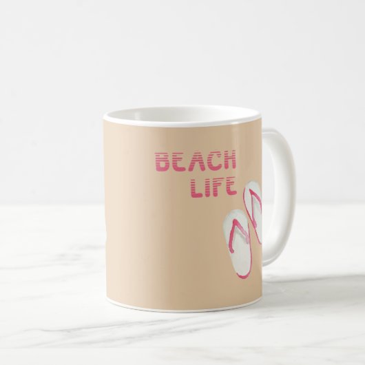 Mug Flèches plage (Devant droit)