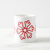 Mug Flèches rouges blanches (Centre)