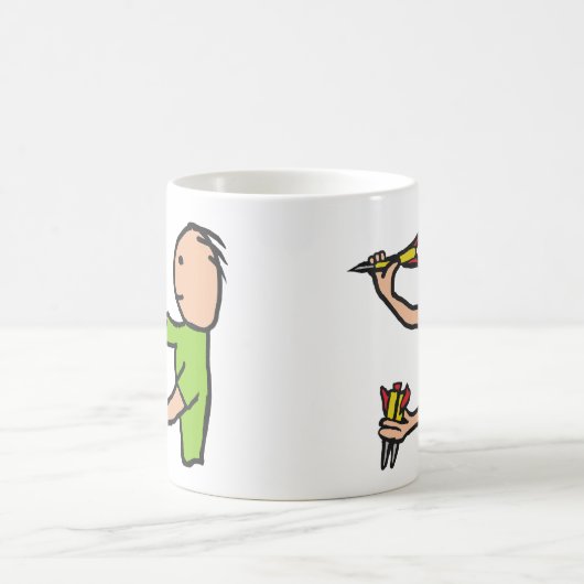 Mug fléchettes (Centre)