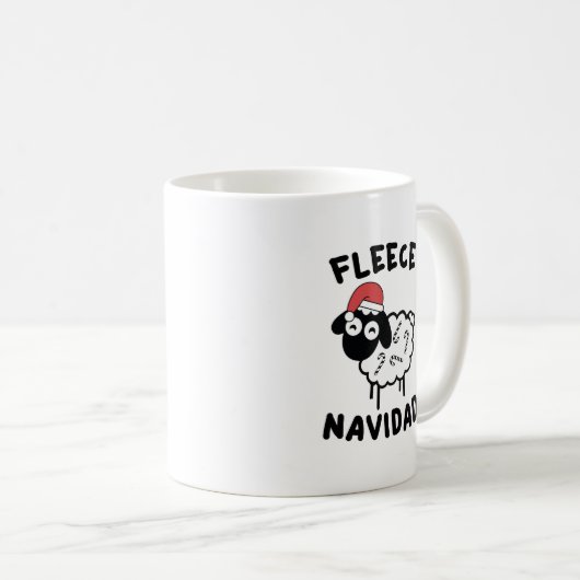 Mug Fleece Navidad (Devant droit)