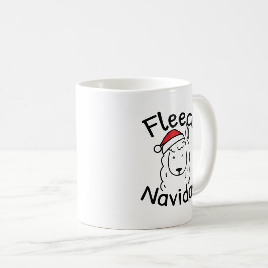Mug Fleece Navidad (Devant droit)