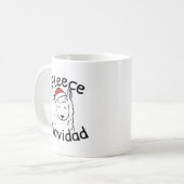 Mug Fleece Navidad (Devant gauche)