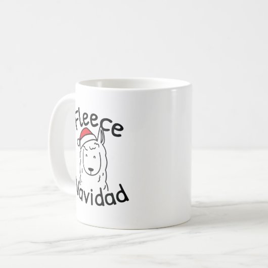Mug Fleece Navidad (Devant gauche)