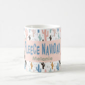 Mug Fleece Navidad Christmas Llamas (Centre)