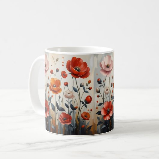 Mug fleur (Devant gauche)