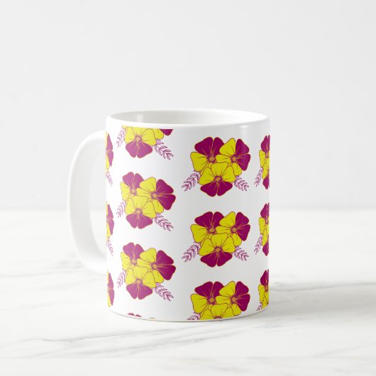 Mug fleur (Devant gauche)