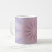 Mug Fleur 3D rose et Lilac trois (Devant gauche)