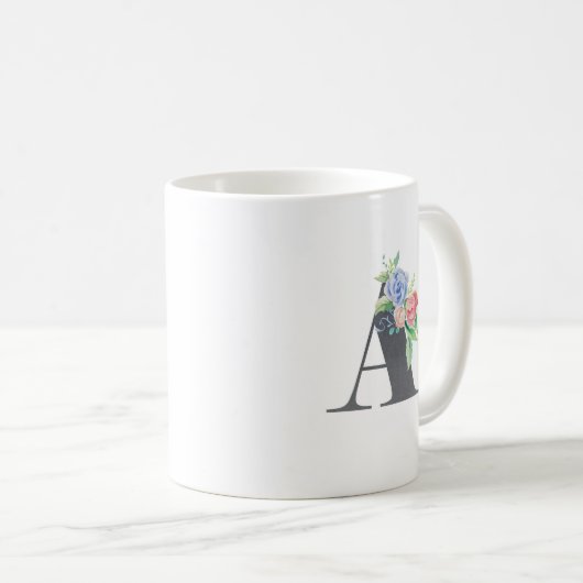 Mug Fleur A (Devant droit)