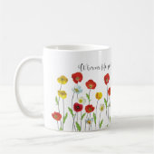 Mug Fleur à la pavot (Gauche)
