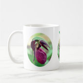 Mug Fleur à lèvres rose personnalisée (Gauche)