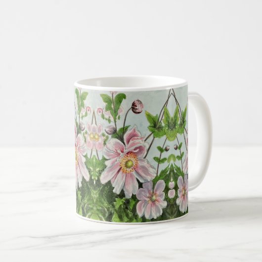 Mug Fleur à vent japonaise - (Devant droit)