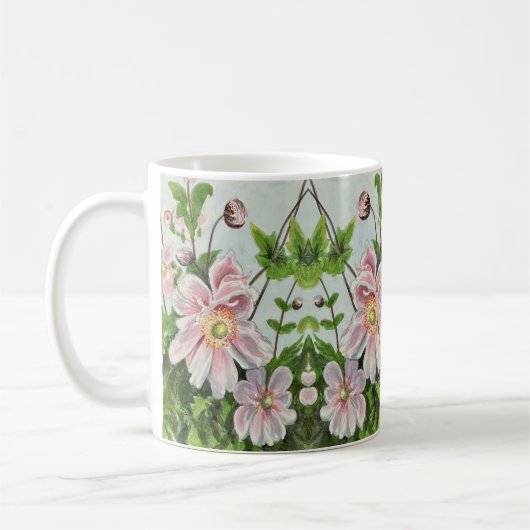 Mug Fleur à vent japonaise - (Gauche)