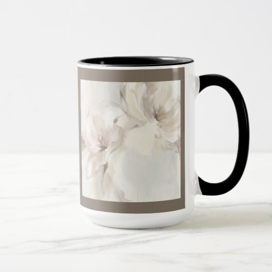 Mug "Fleur abstraite" (Droite)
