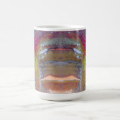 Mug Fleur Abstraite aux couleurs vives (Centre)