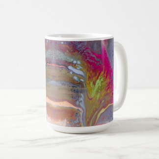 Mug Fleur Abstraite aux couleurs vives