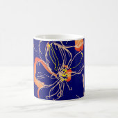 Mug Fleur Aquarelle Art Déco (Centre)