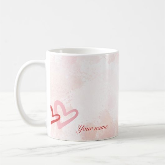 Mug Fleur avec grâce - Poudre florale de printemps ins (Gauche)