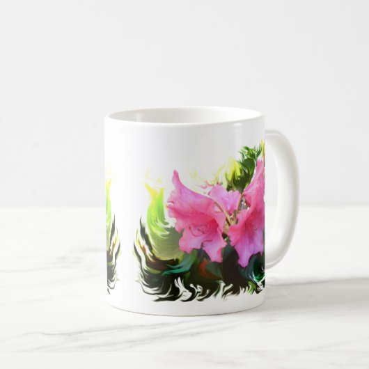 Mug Fleur azalée (Devant droit)