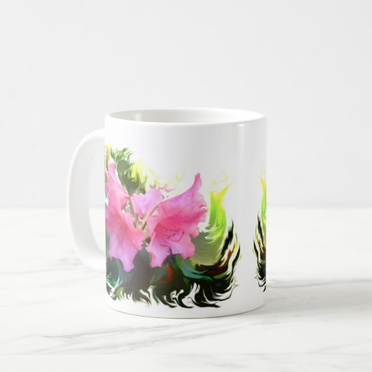Mug Fleur azalée (Devant gauche)