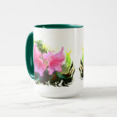 Mug Fleur azalée (Devant gauche)