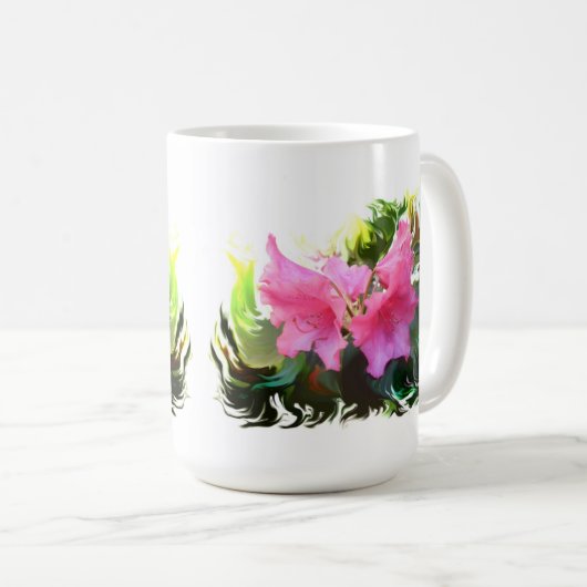 Mug Fleur azalée (Devant droit)