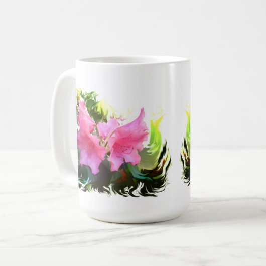 Mug Fleur azalée (Devant gauche)
